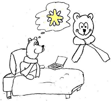 Mais que fait l'ours avant de dormir ?